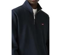 Levi's Sweatshirt ORIGINAL HM 1/4 ZIP Herren S Blau (Navy Blazer) 100% Baumwolle Regular Fit