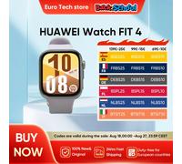 Original Huawei Watch Fit 4 Smartwatch, 1,82-Zoll-Amoled-Display, Bluetooth-Anrufe, Gesundheitsüberwachung, Smartwatch White