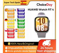 Original Huawei Watch Fit 4 Smartwatch, 1,82-Zoll-Amoled-Display, Bluetooth-Anrufe, Gesundheitsüberwachung, Smartwatch Purple