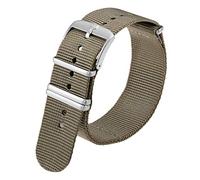 Original Luminox Watch Armbänder FNX.9240.80Q.K - Ersatzarmband aus 24 mm grauem Nylon mit Stahlschnalle für Navy Seals Serie 3500 8840 9240
