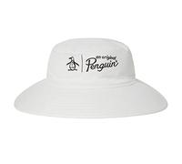 Original Penguin Herren 2023 Belüfteter Boonie Baumwolle Einheitsgröße Golf Sonnenhut, bright white, Einheitsgröße