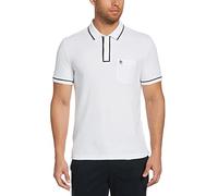 Original Penguin Herren Earl Polo Shirt, Bright White, L