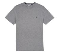 Original Penguin Herren Small Embroidered Logo T-Shirt, Rain Heather, 080, XXL
