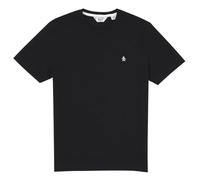 Original Penguin Herren Small Embroidered Logo T-Shirt, True Black, 010, L