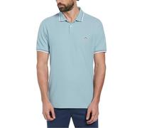Original Penguin Herren Tipped Sticker Pete Poloshirt, Turmalin, S