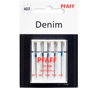 Original PFAFF Jeans/Denim Nadeln 130/705 H-J (Stärke 90/100/110) 5er Pack