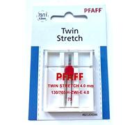 Original Pfaff Nähmaschinen Zwillingsnadel Stretch/Jersey 130/705 H-ZWI-E Stärke 4.0/75 für Pfaff Creative