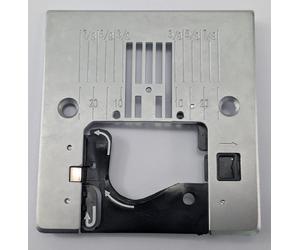 Original PFAFF Rundlochstichplatte mit Inch-Markierung Geradstichplatte ambition