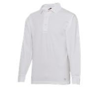 ORIGINAL POLO LANGARM WEISS HERREN POLY BAUMWOLLE L