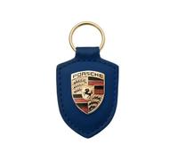 Original Porsche Wappen Schlüsselanhänger (blau), Blau, blau, small standard-size