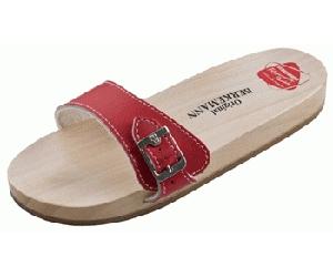 Original Sandale Sandalen Slipper rot Mittel - Berkemann UK 11.0
