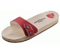 Original Sandale Sandalen Slipper rot Mittel - Berkemann UK 4.5