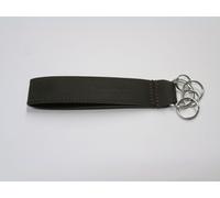 Original Skoda Superb Leder-Schlüsselanhänger Anhänger braun Keyring MVF64-001