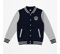 Original VW College JACKE BLAUGRAU S