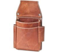 Original Woodland® Qualität Robustes Kellnerbörsen-Holster im Vintage-Look Rindsleder/Cognac