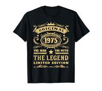 Originalgeburtstag von The Legend Vintage aus dem Jahr 1975 T-Shirt