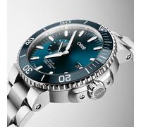 Oris Aquis Small Second Date 01 743 7733 4155-07 8 24 05PEB Automatik Herren-Taucheruhr 500m NEU OVP