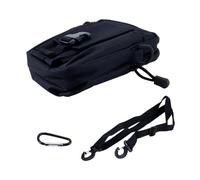 Orivin Outdoor-Sport-Handy-Gürteltasche aus schwarzem Oxford-Gewebe mit verstellbarem Gurt zum Laufen, Wandern, Radfahren und Reisen
