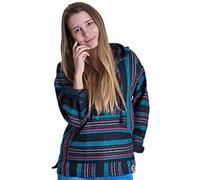Orizaba Original Baja Baja Hoodie - Teal Black Pink White Diamond - Santa Cruz Kids 8-10