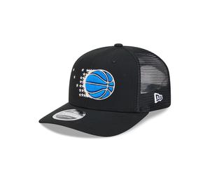 Orlando Magic New Era 9SEVENTY Hardwood Classic Trucker Mesh NBA Cap Schwarz - ONE SIZE