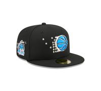 Orlando Magic New Era Hardwood Classic 59FIFTY Fitted NBA Cap Schwarz - 7 1/4