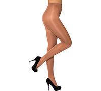 Orlob blickdichte Strumpfhose Kinder/Damen dunkeltoast - Gardetanzstrumpfhose (XXL/XXXL)
