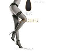 OROBLU Damen Halterlose Strümpfe Chic Up Daily 15 DEN M