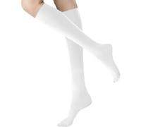 Oroblu Strumpfhosen Mi Bas Opaque 50 Knee Socks Weiß Nylon One Size Damen