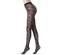 Oroblu Strumpfhosen Sensuel Lace Tights 20 Schwarz Polyamid L/XL Damen