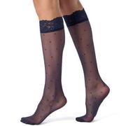 Oroblu Strumpfhosen Sweetie 20 Sheer Knee-Highs Marine Polyamid One Size Damen