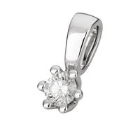 Anhänger 585/- Gold Brillant weiß Brillant 0,9cm Glänzend 0,10ct. Orolino Weiß 5G607/40X001