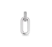 Ketten-Anhänger OROLINO "585/- Weißgold Brillant" Schmuckanhänger Gr. ONE-SIZE, 0,035 ct SI = kleine Einschlüsse, Gold, 1,0 g, weiß Damen Anhänger (92281941-0)