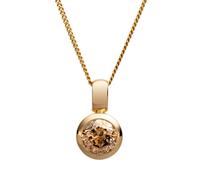 Orolino Anhänger mit Kette 750/- Gold Brillant champagner 2,00ct. 45cm Damen