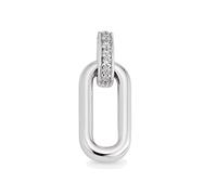 Orolino Damen Anhänger 585/- Gold 1,7cm Glänzend Brillant weiß 0,035ct. 067340152