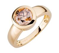 Orolino Damen Ring 750/- Gold Glänzend Brillant gelb 2,00ct. 067370139-1, 067370139-1-056