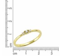 Orolino Gold 585 mit 3x Brillant zus. 0,08ct. Ring 41675855200350