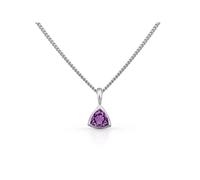 Orolino Halskette 585 Gold mit echtem Amethyst 42/45cm lang Einheitsgröße