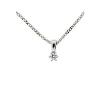 Orolino Halskette Gold 585 mit natürlichem Brillant 0,10ct. Einheitsgröße