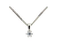 Orolino Halskette Gold 585 mit natürlichem Brillant 0,15ct. Einheitsgröße