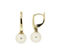 Orolino Ohrringe 585 Gold Perle weiß 7,5-8,0mm Einheitsgröße