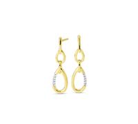 Orolino Ohrringe Gold 585 mit 8x Brillant zus. 0,03ct. Einheitsgröße
