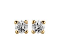 Orolino - Ohrstecker 585/- Gold Brillant weiß 0,10 ct. Ohrringe 1 ct Damen (348.99 € / 1 ct)