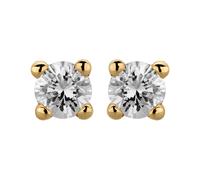 Orolino - Ohrstecker 585/- Gold Brillant weiß 0,10 ct. Ohrringe 1 ct Damen (348.99 € / 1 ct)