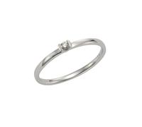Orolino Ring 585 Gold mit Brillant 0,04ct. R 1/2