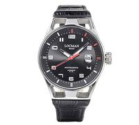 Orologio Uomo Montecristo Automatico Pelle Nero Locman