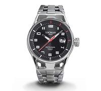 Orologio Uomo Nero Automatico in Acciaio e Titanio Montecristo Locman