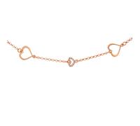 Orphelia 'Alfina' Damen-Armband aus 925er Sterlingsilber - Rosé ZA-7383 Einheitsgröße
