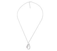 Orphelia 'Alverta' Damen-Kette mit Anhänger aus 925er Sterlingsilber, Silber/Rosé, ZH-7232 Einheitsgröße
