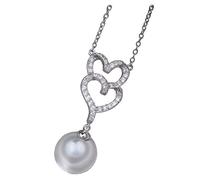 Orphelia Alvina Damen Kette 45 cm Silber MIT ZIRKONIA ZH-4506