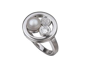 Orphelia Alvina Damen-Ring 925 Sterlingsilber mit Zirkonia Gr. 60 (19.1) ZR-3641/60